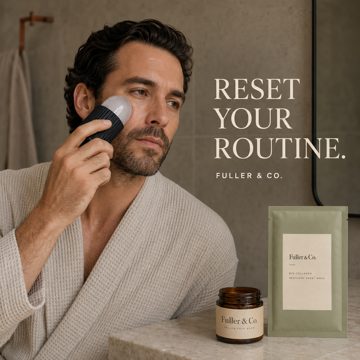 The Complete Face Routine — Mask, Balm & Ice Roller