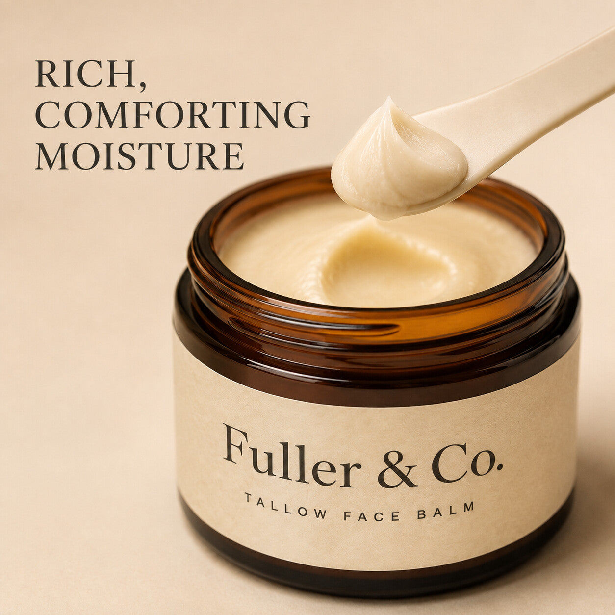 Fuller & Co. Tallow Face Balm β texture detail
