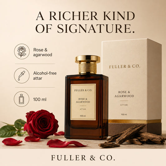 Fuller & Co. Rose & Agarwood Attar — benefits overview