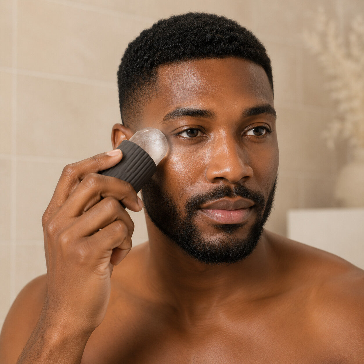Fuller & Co. Chill Face Ice Roller — lifestyle