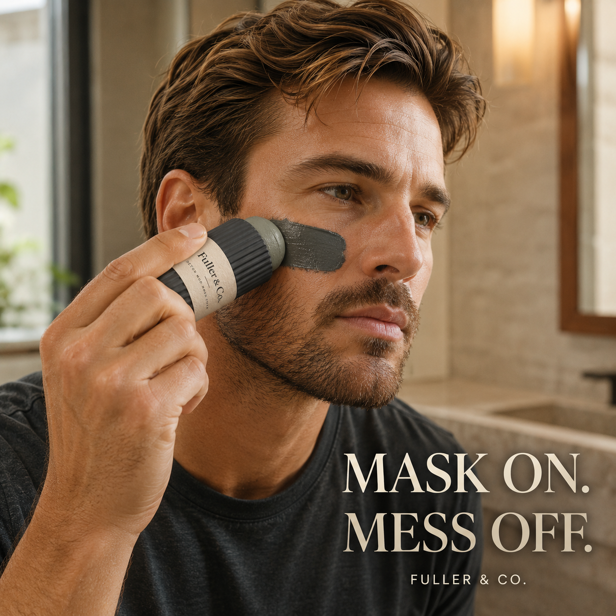Fuller & Co. Detox Mud Mask Stick — lifestyle
